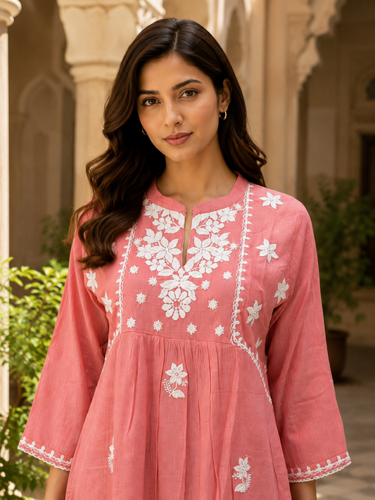 Women's Embroidered Co-Ord Set