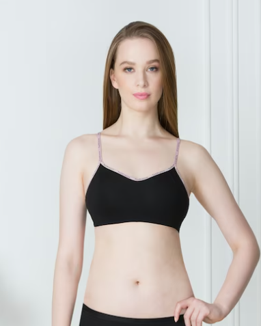 Van Heusen Women Solid Seamless Cups Non Padded Cami Bra