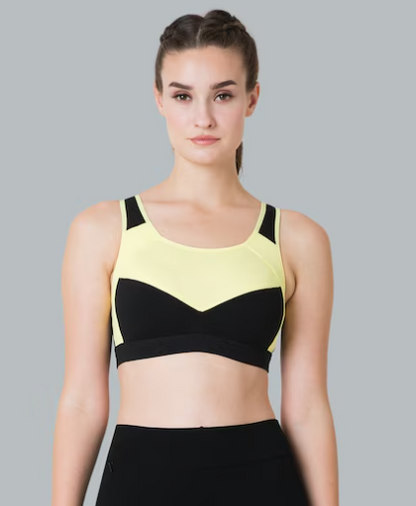 Van Heusen Proactive Women Blocked Anti Bacterial Wireless Racerback Sports Bra