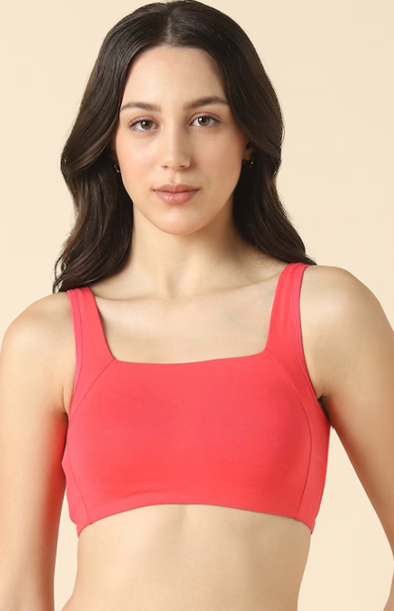 Van Heusen Women Cotton Solid Non Padded Full Coverage Seamless Slip On Bra