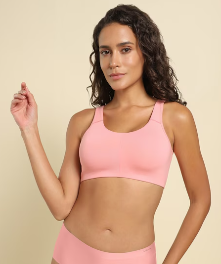 Van Heusen Women Biscuit Solid Wireless Non Padded Bra