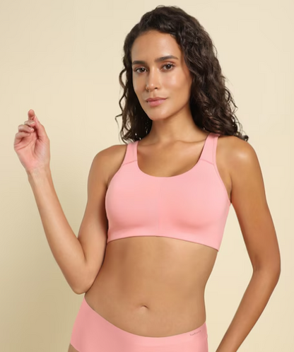 Van Heusen Women Biscuit Solid Wireless Non Padded Bra