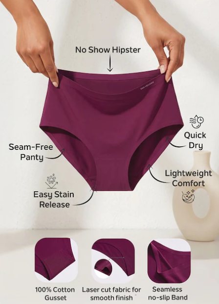 Van Heusen Women Seamless Invisilite Hipster Panty
