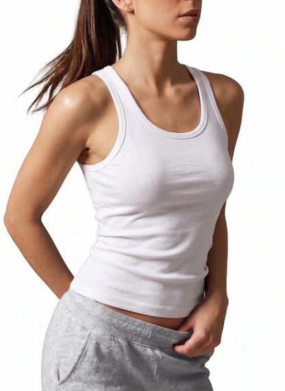 Van Heusen Women Solid Anti Bacterial Colour Fresh Racerback Tank Top