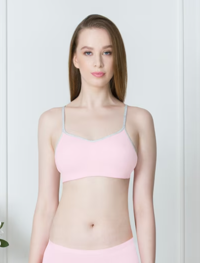 Van Heusen Women Solid Seamless Cups Non Padded Cami Bra