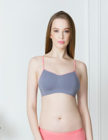 Van Heusen Women Solid Seamless Cups Non Padded Cami Bra